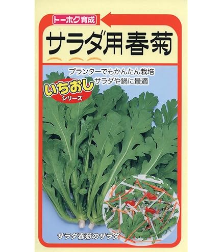 Amazon | タキイ種苗 アクが少ない肉厚サラダ春菊 菊之助 | 野菜